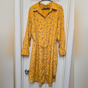 LAUREN RALPH LAUREN Floral Button Down Dress